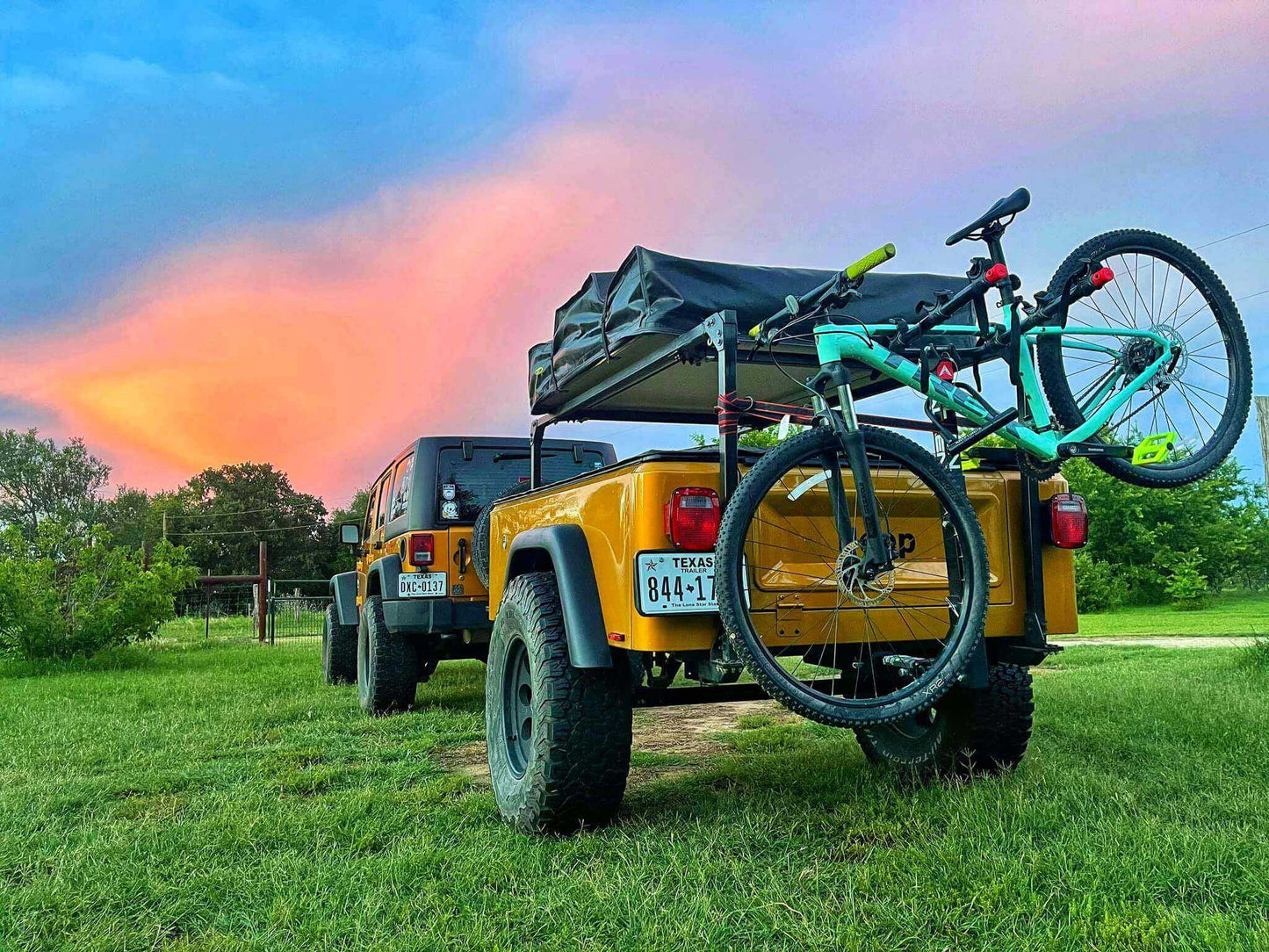 Jeep Trailer Tub Kit -  J Series by Dinoot - Compact Camping Concepts