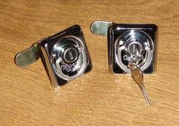 Locking Trailer Door Latches from Compact Camping - Compact Camping Concepts