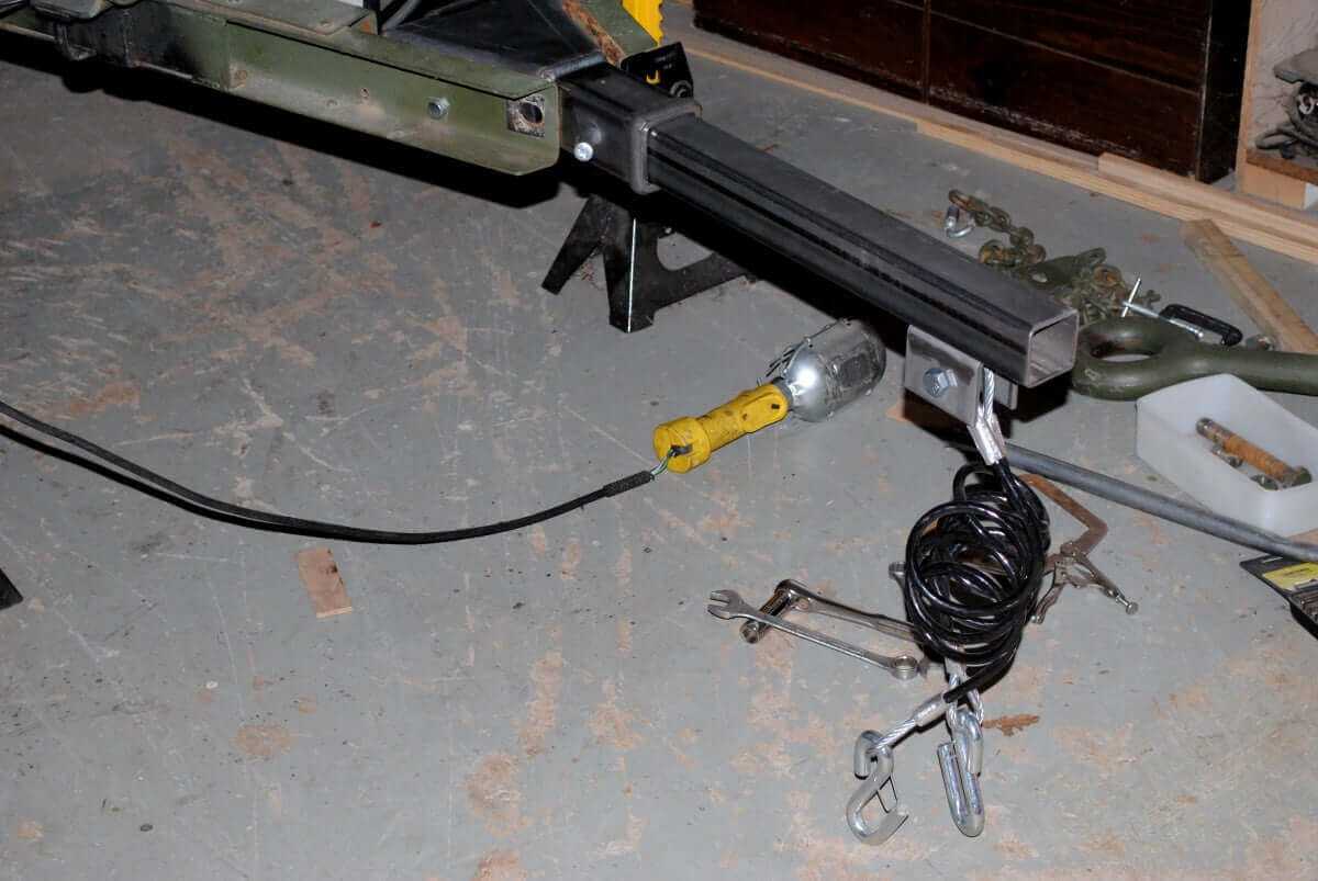 M416 Trailer Receiver Tube Tongue Retrofit Kit - Compact Camping Concepts