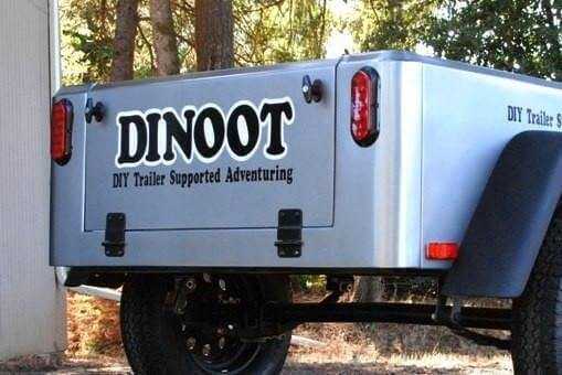 Tailgate for Jeep Dinoot and M416 Trailer