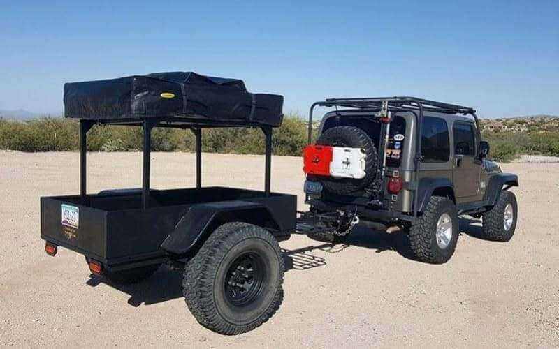 Trailer Rack Corner Brackets by Dinoot - Compact Camping Concepts