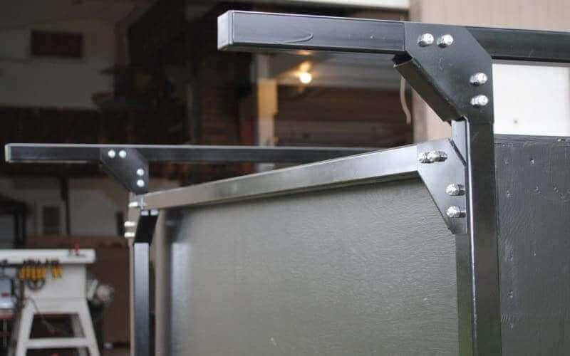 Trailer Rack Corner Brackets by Dinoot - Compact Camping Concepts
