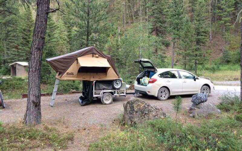 Trailer Rack Corner Brackets by Dinoot - Compact Camping Concepts