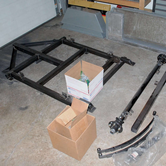 Trailer Frame Welded Kit by Dinoot Trailers - Compact Camping Concepts