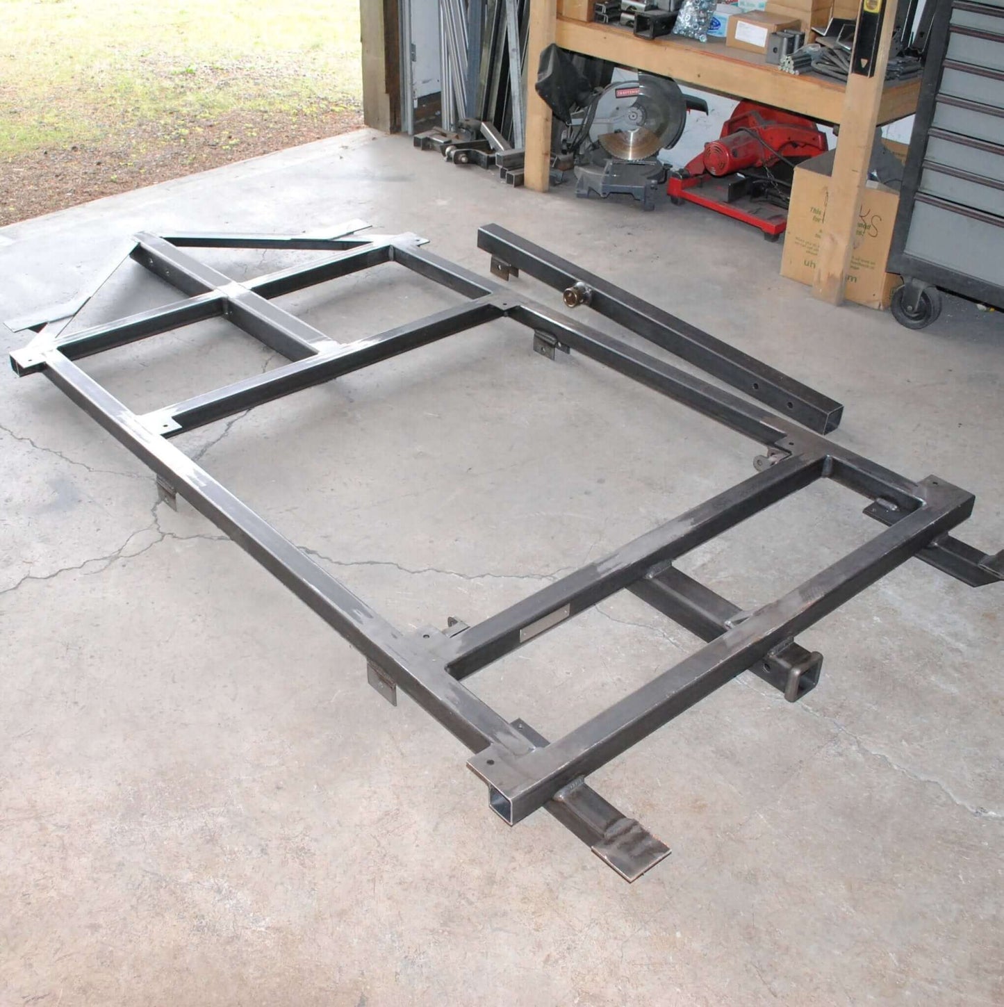 Trailer Frame Welded Kit by Dinoot Trailers - Compact Camping Concepts