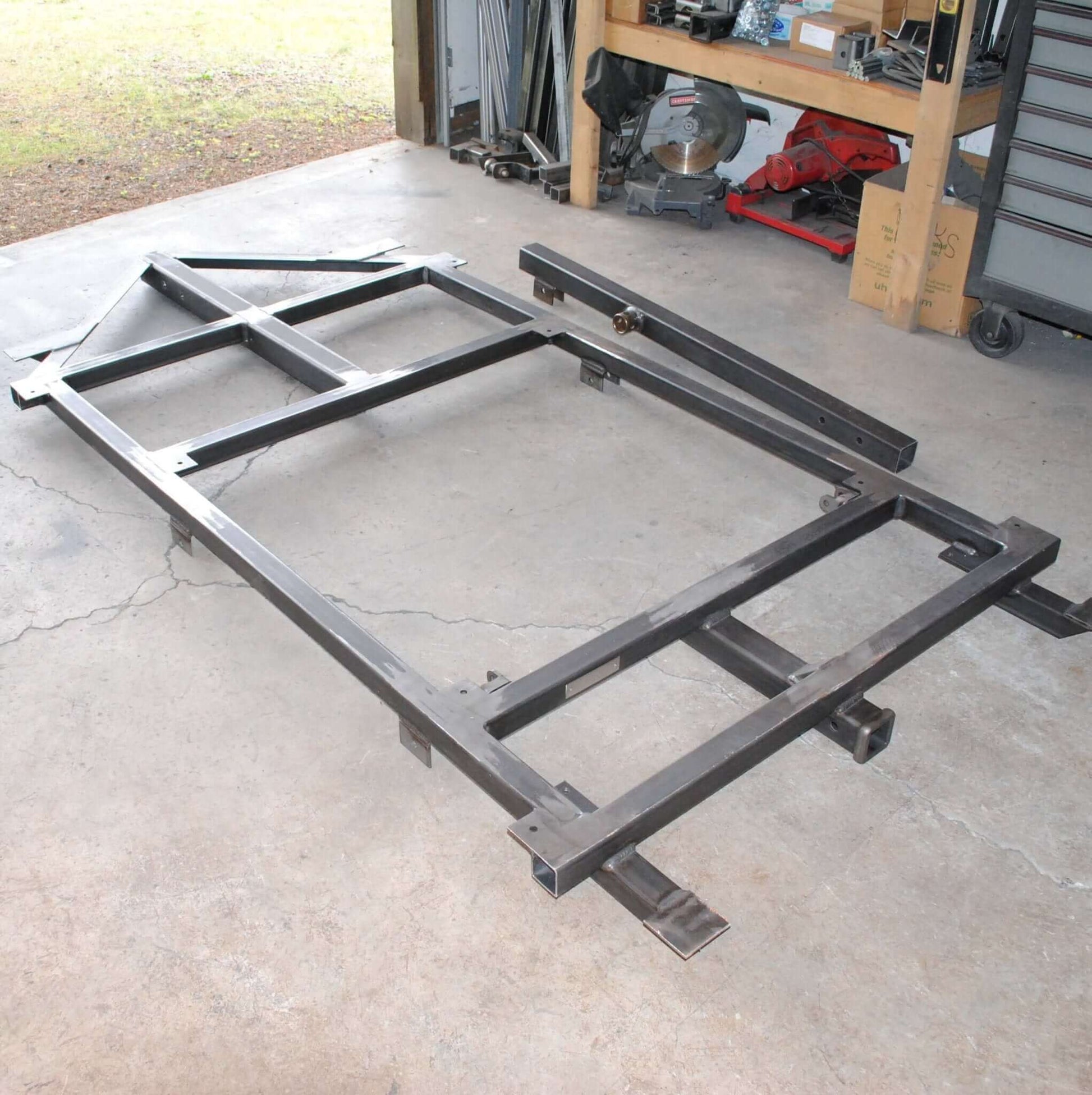 Trailer Frame Welded Kit by Dinoot Trailers - Compact Camping Concepts