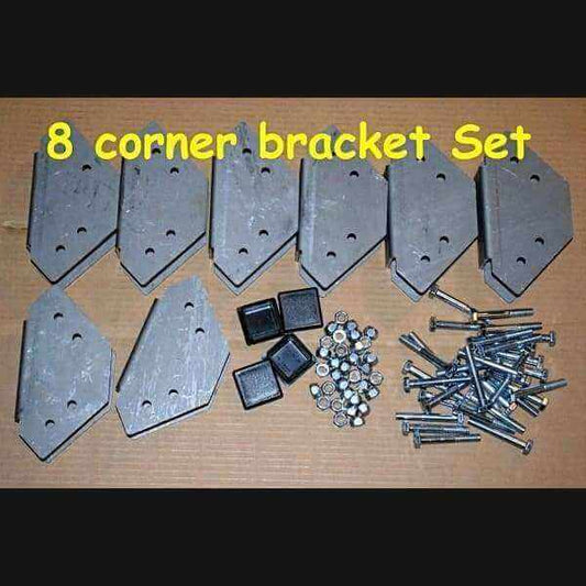 Trailer Rack Corner Bracket Sets - Dinoot No Weld - Compact Camping Concepts