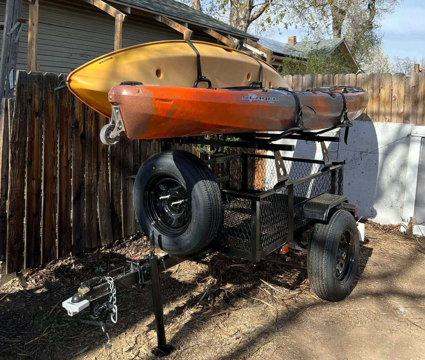 Trailer Rack Towers - Dinoot No Weld Trailer Racks - Compact Camping Concepts