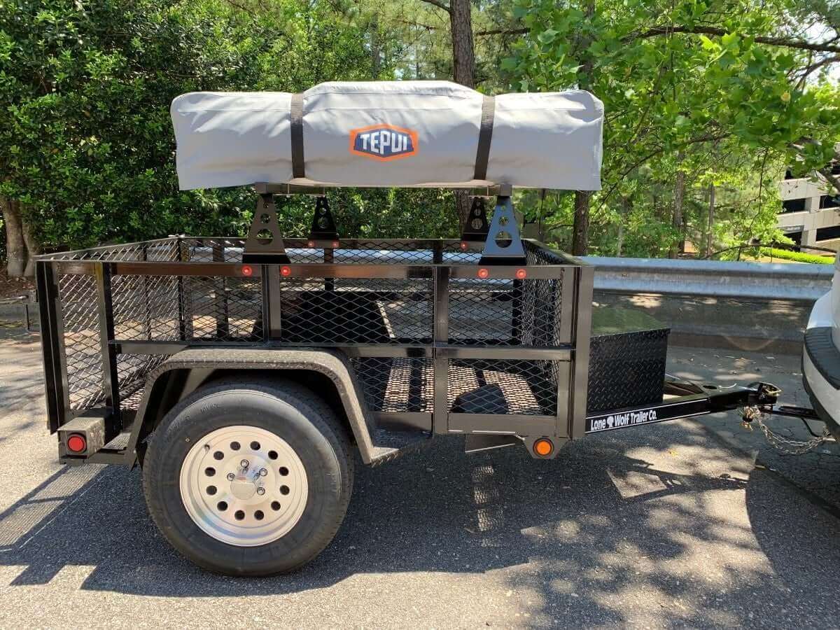Trailer Rack Towers - Dinoot No Weld Trailer Racks - Compact Camping Concepts