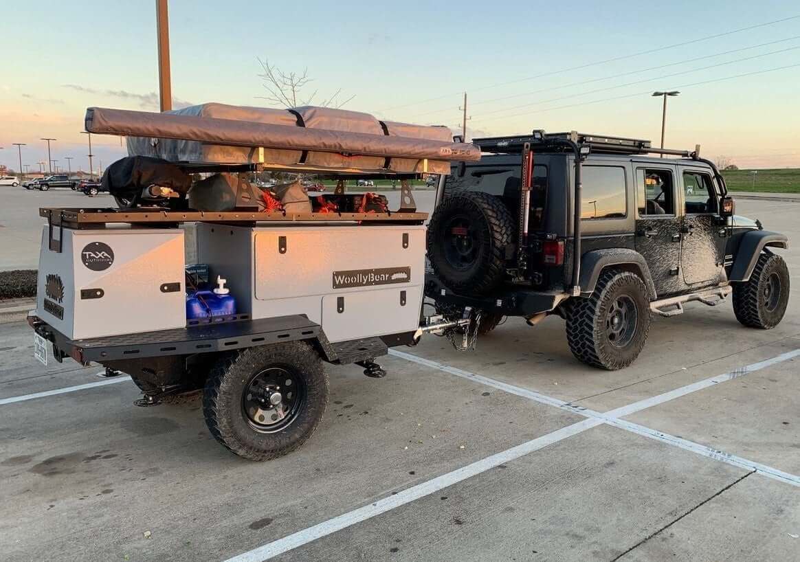 Trailer Rack Towers - Dinoot No Weld Trailer Racks - Compact Camping Concepts