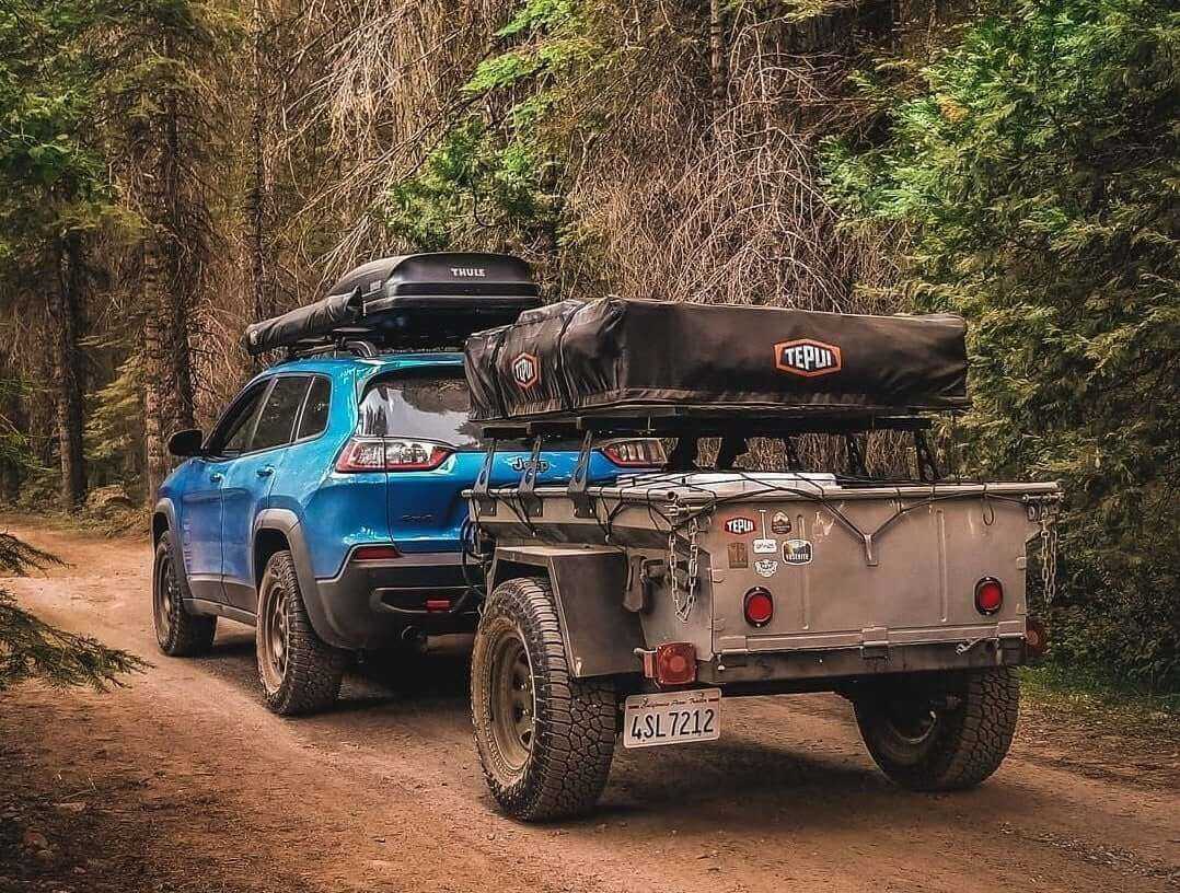 Trailer Rack Towers - Dinoot No Weld Trailer Racks - Compact Camping Concepts