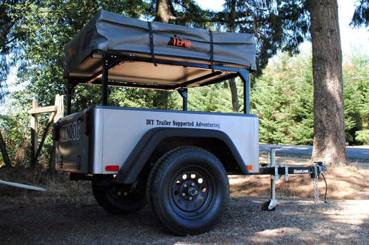 No Weld Trailer Racks - Compact Camping Concepts