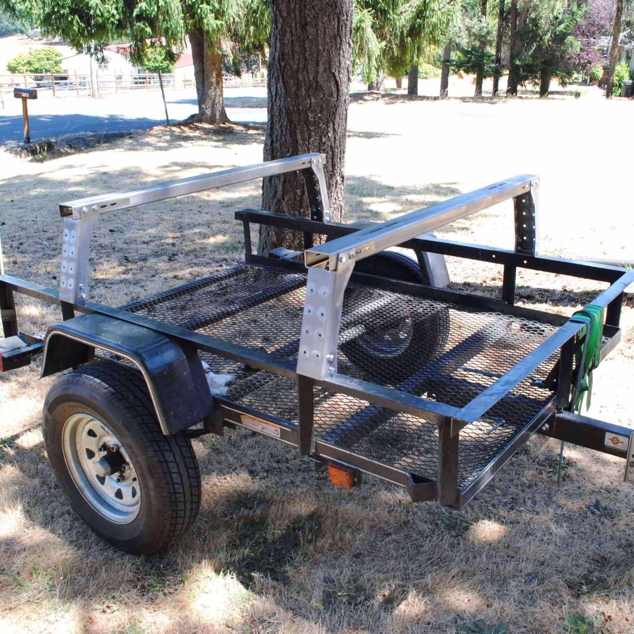 Roof top tent 2024 on utility trailer