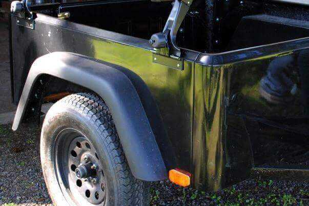 Large Jeep Style Flares J-Series Dinoot Tub Kit - Compact Camping Concepts