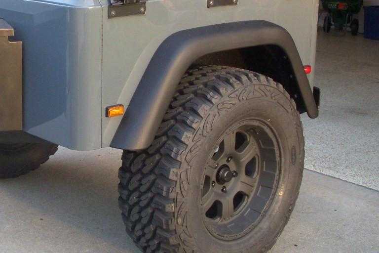 Large Jeep Style Flares J-Series Dinoot Tub Kit - Compact Camping Concepts