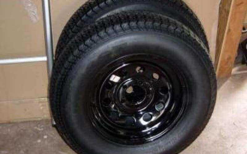 Tire and Wheel Combo 15 Inch - Compact Camping Concepts