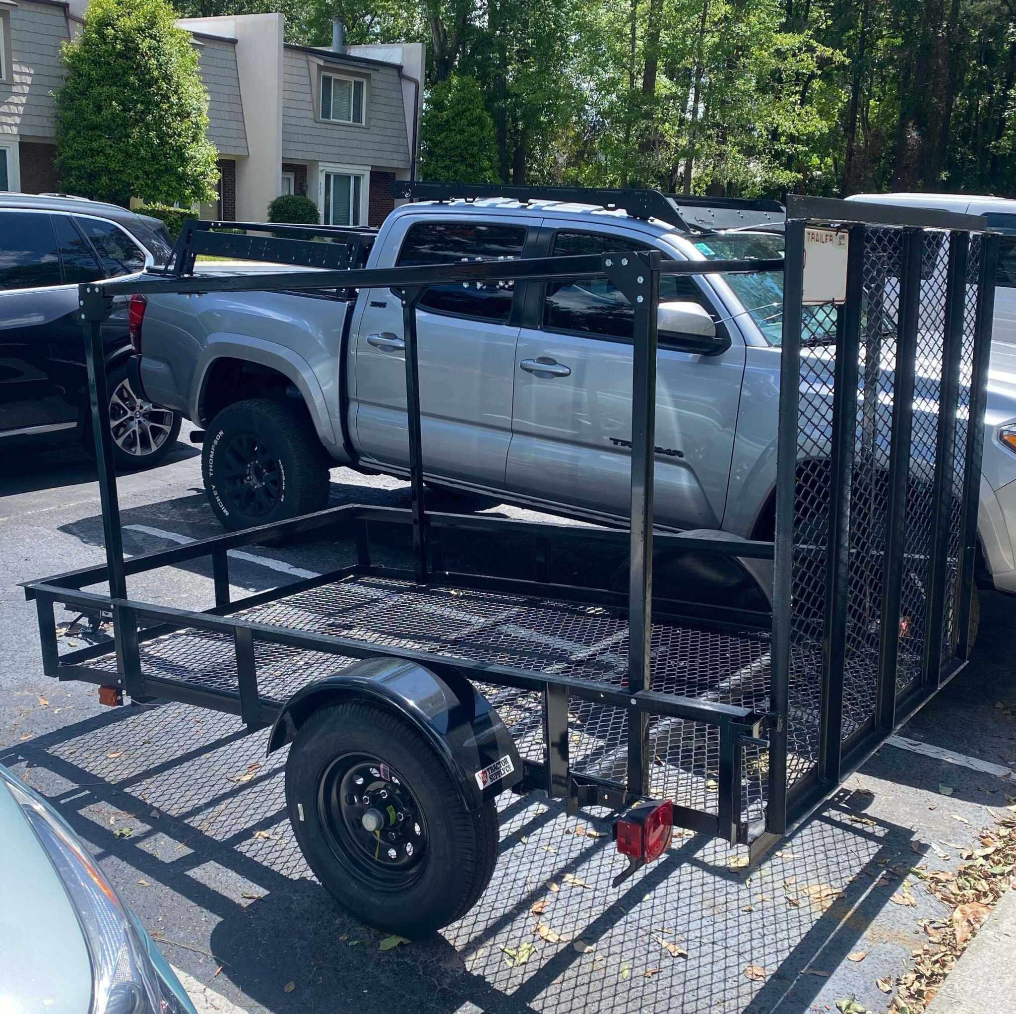 Trailer Rack Kits Complete Dinoot Utility Trailer Rack Kit Made in USA ...